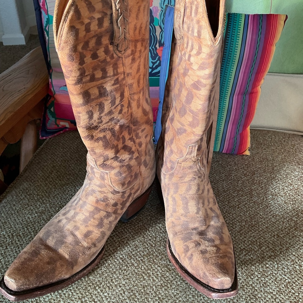Lucchese Cowgirl Boots 7.5